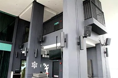 大润发贵宾厅凭借其久经考验的音质被马六甲瑞士花园酒店及公寓选中